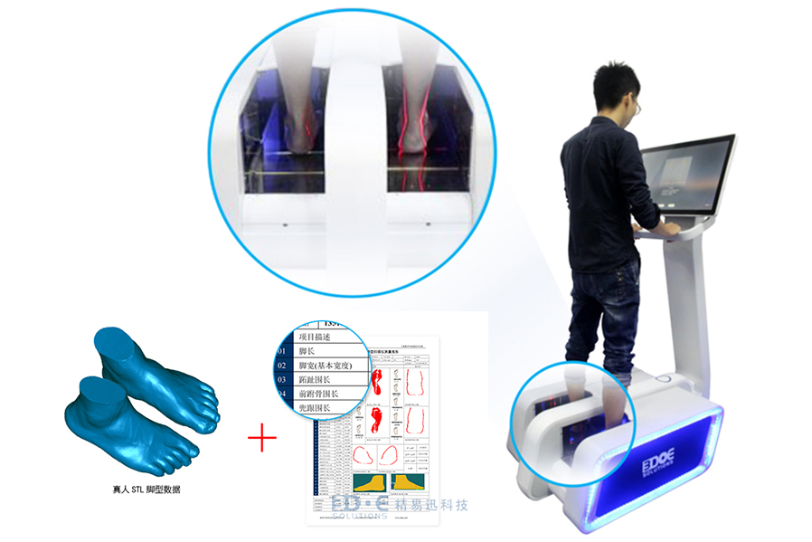 你穿的鞋子穿對了嗎？精易迅腳型掃描儀助力健康穿鞋