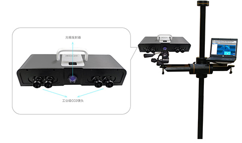 工業級掃描儀逆向工程測量